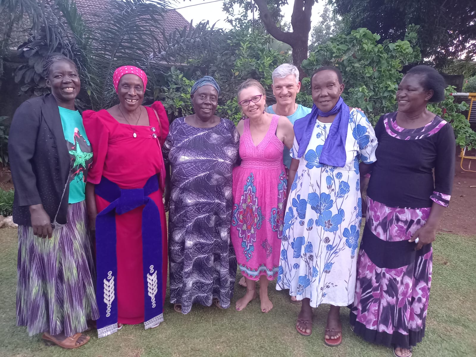 Das Oma Treffen in Uganda mit dem Opa aus Deutschland